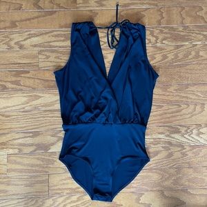 BCBG black bodysuit.